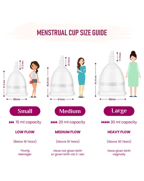 Premium Gynocup Menstrual Cup Buy One get one free