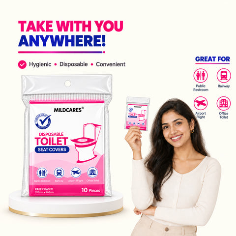 Disposable Toilet Seat Covers – 10 Units