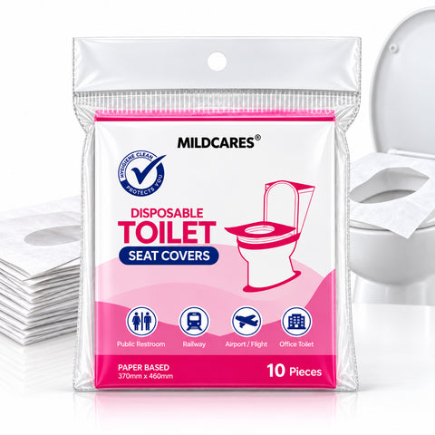 Disposable Toilet Seat Covers – 10 Units