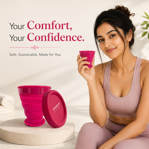 Collapsible Menstrual Cup Sterilizer | Kills 99% of Germs in 2 Minutes | Microwave Friendly