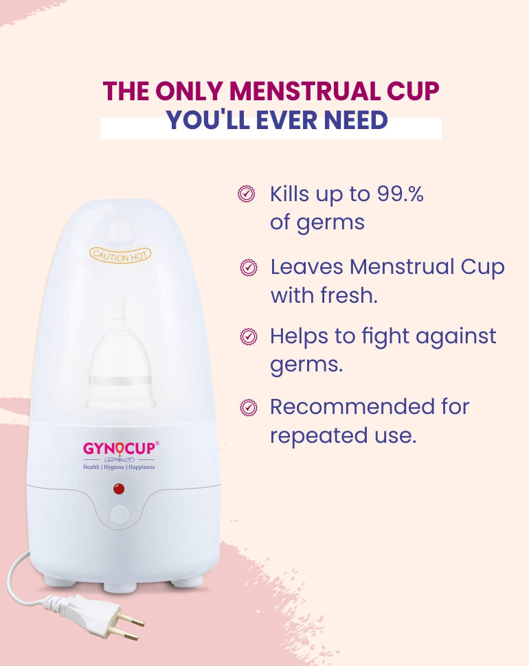 GynoCup Menstrual Cup Steam Sterilizer