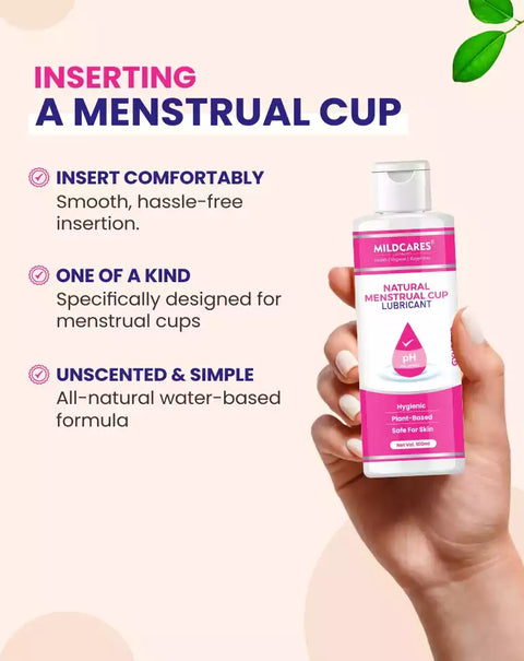 Menstrual cup Lubricant Water Based(100ml)