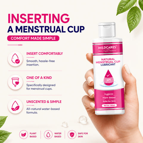 Menstrual cup Lubricant Water Based(100ml)