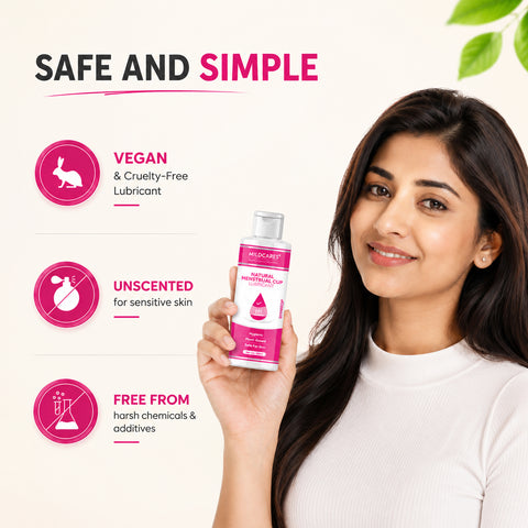 Menstrual cup Lubricant Water Based(100ml)