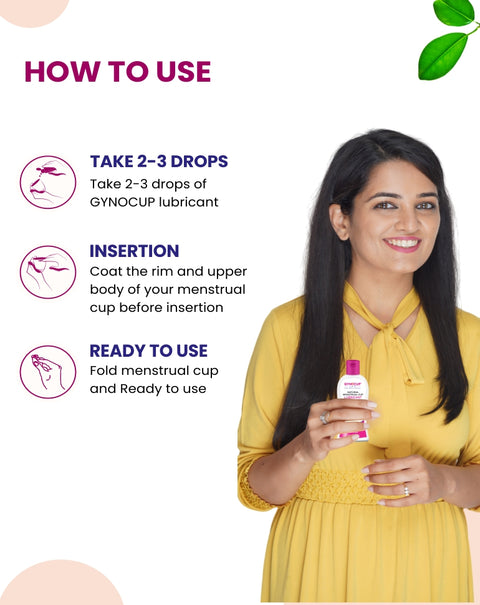 Menstrual cup Lubricant Water Based(100ml)