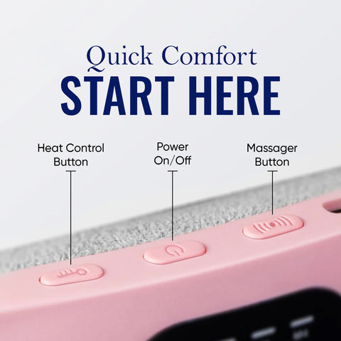 Mildcares Period Pain Relief Massager with Heating Pad | Cordless Menstrual Cramp Belt for Women & Girls Rechargeable Electric Massager Portable & Adjustable Heat Therapy Massager