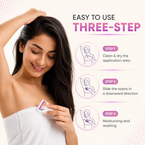 Underarm Razor For Women (Set-5 Pack Of 1)
