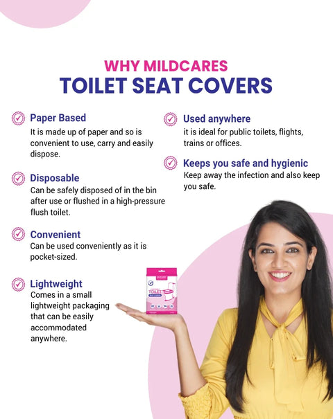 Disposable Toilet Seat Covers – 10 Units